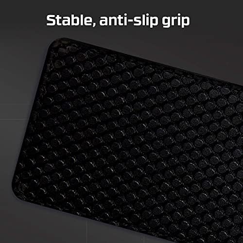 HyperX Wrist Rests - Cooling Gel Memory Foam - Anti-Slip - Keyboard and Mouse Accessories, Black