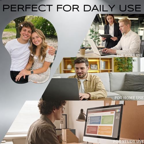 Custom Mouse Pad with Wrist Rest,Personalized Photo Ergonomic Mouse Pad