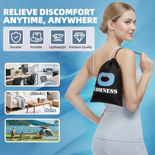 Comness 3-Level Occipital Release Tool for TMJ Relief & Pivotal Therapy - Neck Stretcher Pillow with Non-Slip Base, Height Adjustable Cervical Traction for Neck, Shoulder and Back