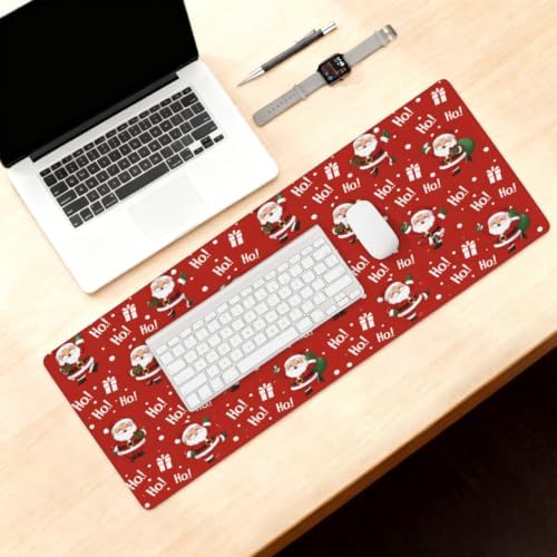 Christmas Large Mouse Pad Non-Slip Rubber Long Gaming Desk Mat