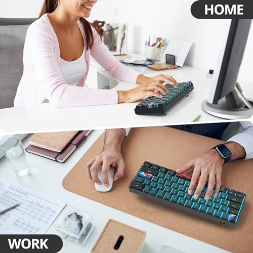 Owpkeenthy 60% Wired Mechanical Keyboard