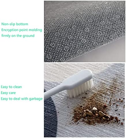 Dark Romantic Skull Anti-Slip Gaming Chair Mat for Hardwood Floors, Gothic Nature Design Rubber Floor Protector for Computer & Gaming Chairs, Green Diameter 43.3 in