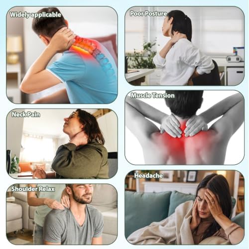 Neck Stretcher Pillow, Cervical Traction Device for Shoulder Relaxer