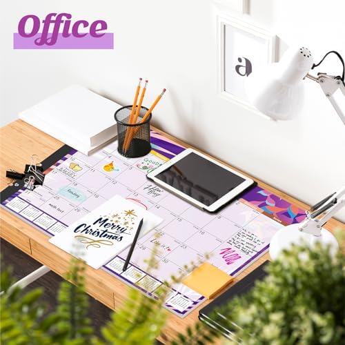 Large Desk Calendar 2026-2027,Jan 2026-Jun 2027,Gannyfer 18-Month Calendar