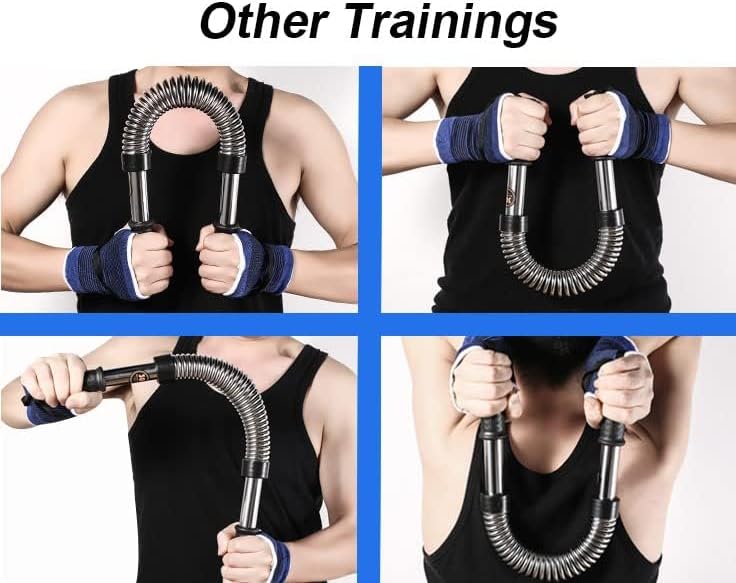 Power Twister Bar Arm Chest Exercise Strengthener