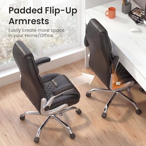 NEO CHAIR Ergonomic Office Chair, Executive Leather Chair, Lumbar Support