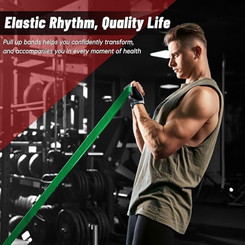 5-Level Resistance Bands for Working Out, Pull Up Assistance Bands