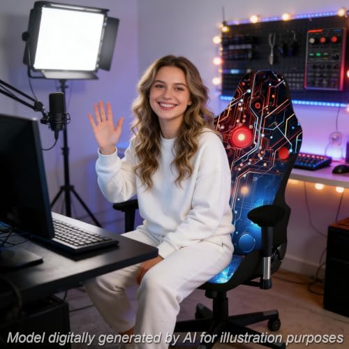 Gaming Chair Covers Only, 3D Printing Soft Fit Scratch Resistant