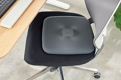 Leitz Ergo Active Wobble Cushion, Ergonomic Seat Cushion for Office Chair, Square Seat Pad for Improved Ergonomics, 65390089