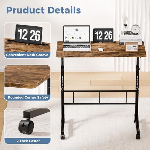 DUMOS 31.5" Walking Pad Desk, Laptop Desk, Home Office