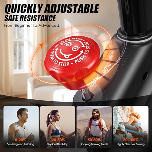 Stationary Exercise Bike for home, Magnetic Resistance, Silence & Smart App