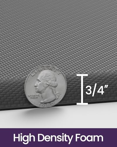 DEXI Anti Fatigue Kitchen Floor Mat Cushioned Standing Runner 48x20, Grey