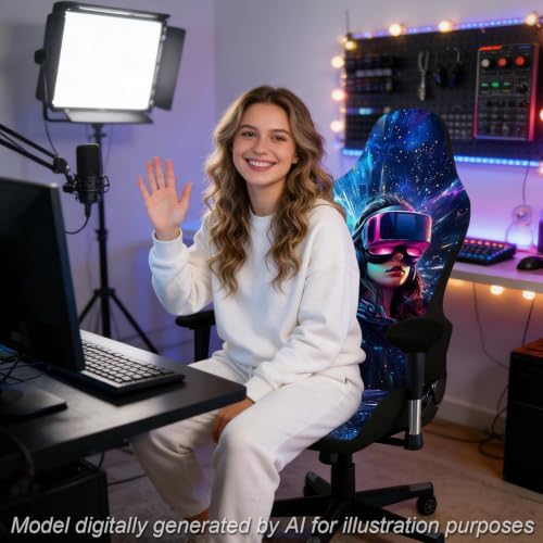 Gaming Chair Covers Only, 3D Printing Soft Fit Scratch Resistant