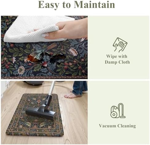 KIMODE Kitchen Mats for Floor Anti Fatigue,Cushioned Sink Rug