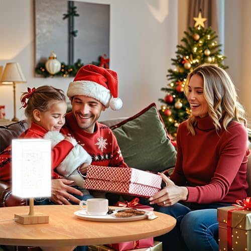 Light Therapy Lamp,10000 Lux Sun Lamp with 3 Color Temperatures, Adjustable Brightness, Timer & Memory Function, Happy Sunlight Lamp, Full Spectrum Light-Brown