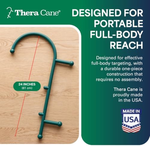 Thera Cane Massager (Green, 2 Pack)