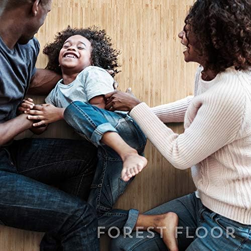 Forest Floor Farmhouse 3/8 Inch Thick Printed Foam Tiles, Premium Wood Grain Interlocking Foam Floor Mats, Anti-Fatigue Flooring – Stylish Flooring Solution