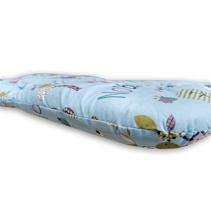 twoworld High Chair Cushion, Large Thickening Baby High Chair Seat Cushion Liner Mat Pad Cover Breathable (Blue Animal)