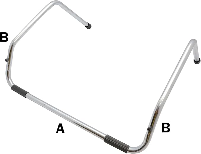 Under The Desk Ergonomic Tilt Adjustable Foot Rest Metal Support with Massage Textured SY-ACC65065