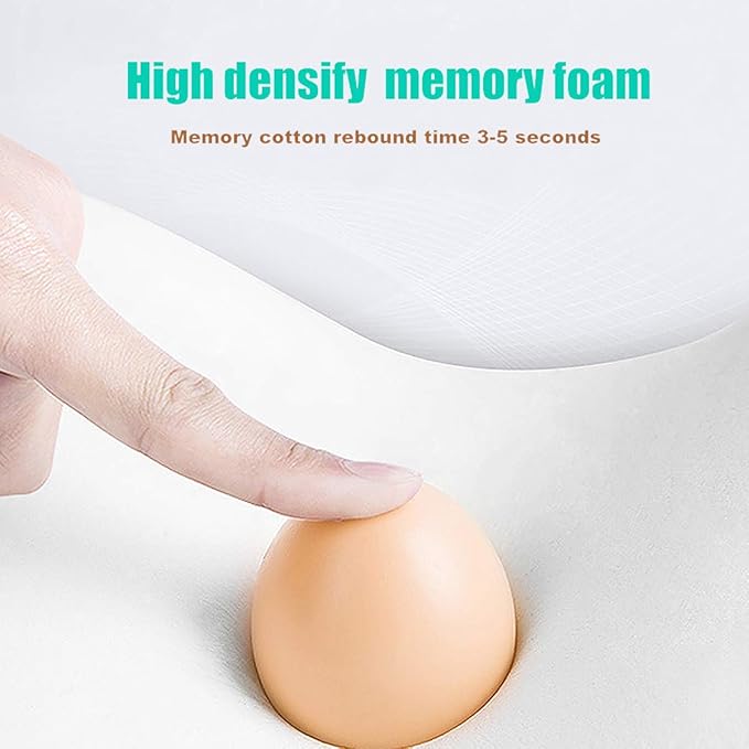 Lumbar Support Pillow/Back Cushion,Memory Foam Orthopedic Backrest with Breathable 3D Mesh for Car Seat,Office/Computer Chair,Wheelchair and Recliner,Ergonomic Design for Back Pain