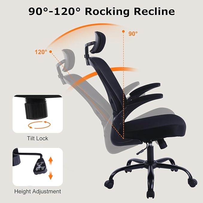 8 Pack Office Chair Ergonomic Desk Chair Comfort Adjustable Height with Wheels,Lumbar Support Mesh Swivel Computer Home Office Chair,Conference Room Chairs