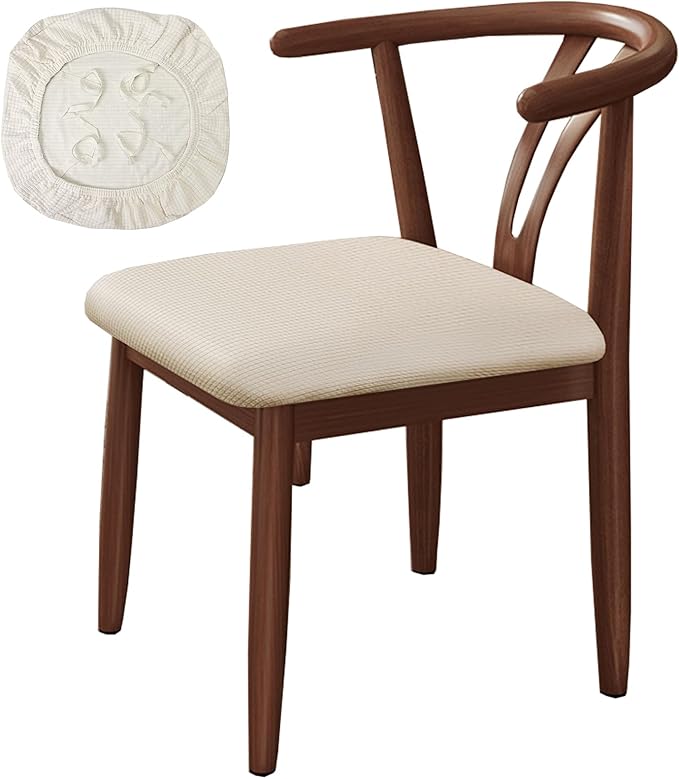 DHXYZZB Universal Chair Covers Waterproof Stretchable Office Chair Cover Washable Computer Chair Slipcover for Desk Chairs Dining Chair Seat Cushion Protectors