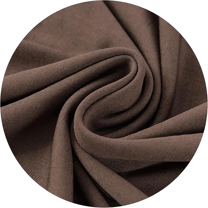 DIVA EN CAMINO DEC Stretchable Office Chair Cover with Durable Zipper, Soft Slipcover for Computer Desk Chair, High Back Chair