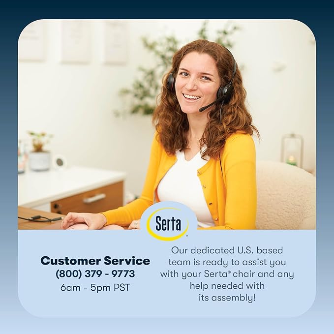 Serta Comfort Eco Office Chair, Ergonomic Mid-Back with Lumbar Support, Semi-Plush Seat Cushion and Layered Body Pillows, Padded Armrests, Metal Swivel Base, Soft Velvet Fabric, Brown