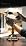 TORCHSTAR Ivory White Glass Bankers Desk Lamp with Pull Chain, E26 Base