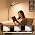 Cordless Floor Lamp Rechargeable, 15W Bright LED Floor Lamp with 8000mAh Battery, Dual Head Gooseneck Standing Lamp, 3 Color Temperatures, Stepless Dimming Battery Floor Lamp for Bedroom Office