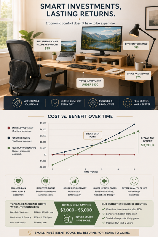 Budget-Friendly Ergonomic Setup: Achieving Wellness Without Breaking the Bank