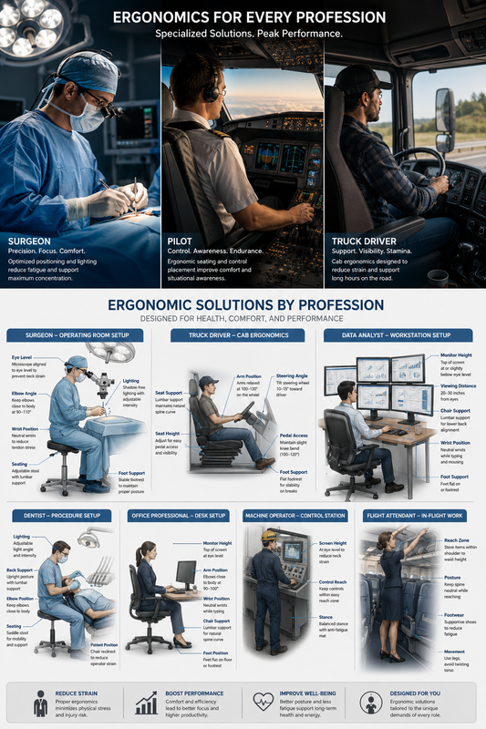 Ergonomic Accessories for Specific Professions: Tailored Solutions