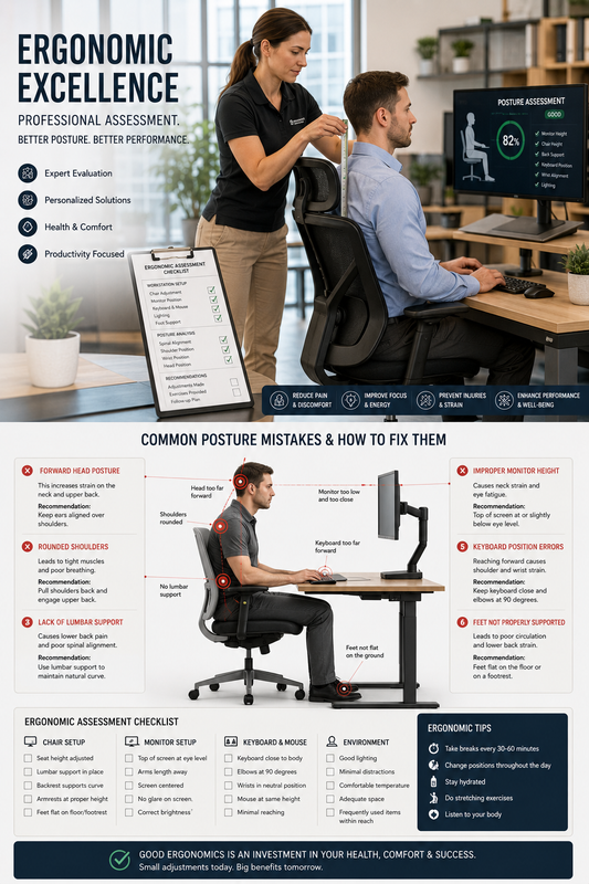 Ergonomic Assessment: Is Your Current Setup Causing Hidden Damage?