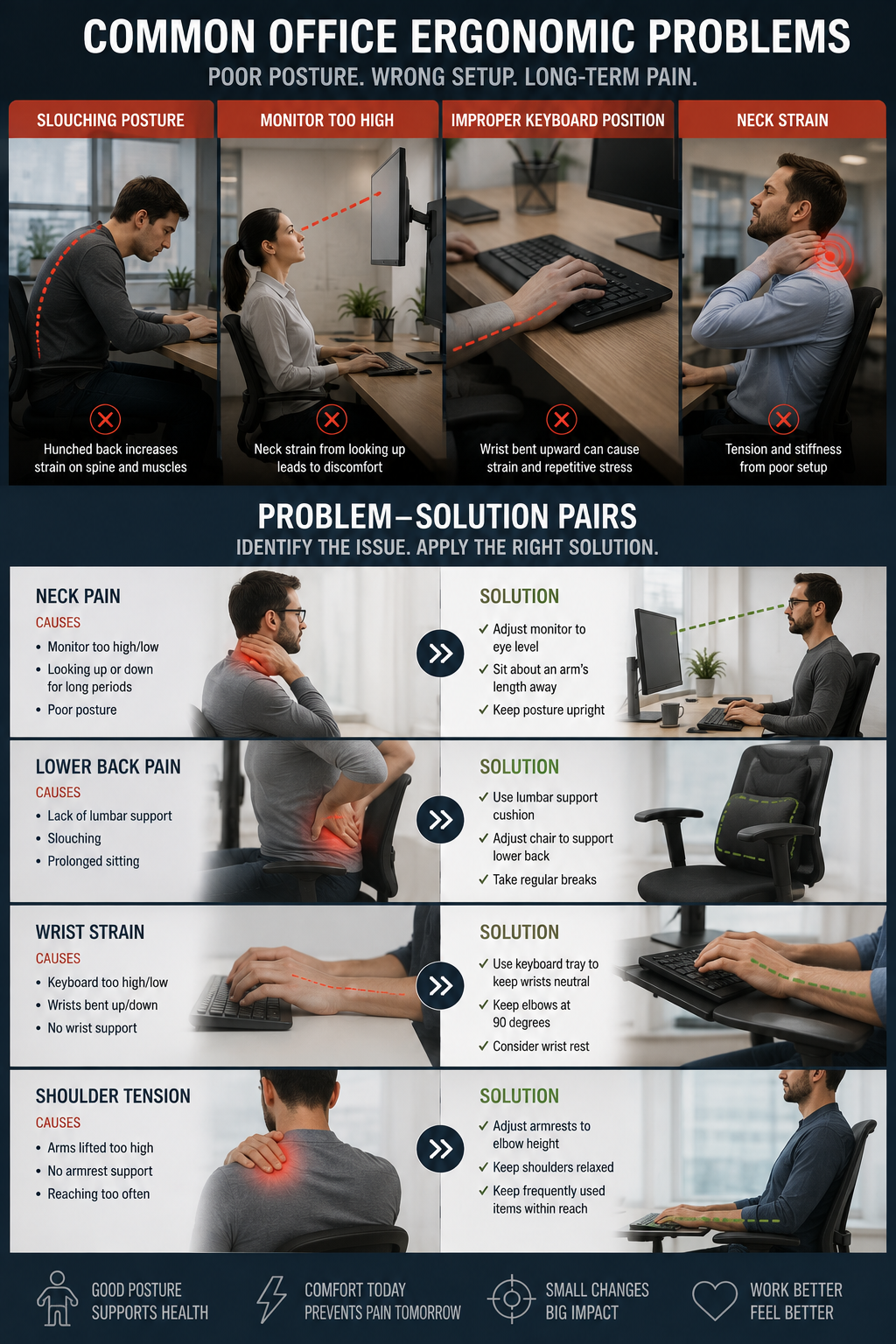 Ergonomic Troubleshooting: Solving Common Workspace Problems