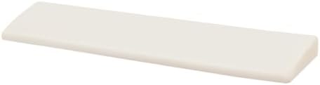17 Inch Silicone Keyboard Wrist Rest, 0.59 Inch Thick Ergonomic Wrist Support for Full Size Mechanical & Membrane Keyboards, Honeycomb Non-Slip Pad for Office Gaming (White)