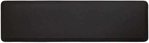 GelPro NewLife Designer Comfort Ergo-Foam Cushioned Anti-Fatigue Kitchen Floor Mat, Stain-Resistant, Waterproof, Non-Slip Padded Desk/Office Mat, 20" x 72", Grasscloth Charcoal