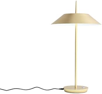 YYDS Desk lamp Iron Eye Protection Desk Lamp Non-Glare Umbrella Shape Suitable for Living Room and Bedroom (Size: 30 * 52 * 15 cm) Desk Light (Color : Gold)