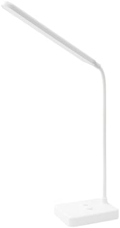 Cordless Led Desk Lamp Rechargeable 2000Mah Battery Powered, 3 Colors 6 Brightness Dimmable, Eye-Caring, Foldable Dimmable, Table Lamp, White, LED Desk Lamp