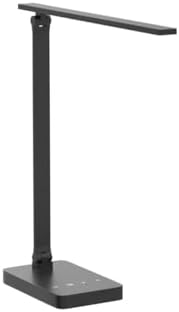 Lepro Desk Lamp with USB Charging Port for Home Office, 650LM 9.5W, Black