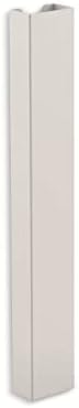 PureMounts ® cable duct for desks, magnetic attachment, white