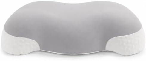 Gray Memory Foam Pillow for Sleeping Neck & Shoulder Support, 23x12 Inch