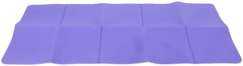 Foldable Fitness Mat, TPE Double Sided Anti Slip Workout Mat, Lightweight Portable Cushion for Yoga Dance Pilates Stretching At Home Office Travel Indoor Outdoor