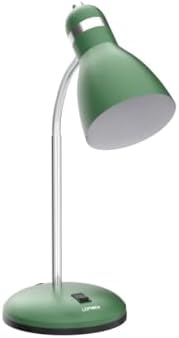 LEPOWER Metal Desk Lamp, Adjustable GooseNeck Reading Light for Bedroom