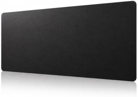KTRIO Large Gaming Mouse Pad Desk Mat for Gamer, 31.5" x 11.8", Black PU