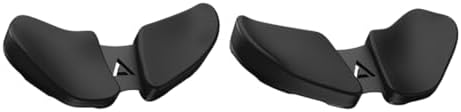 DELTAHUB Carpio 2.0 - Left & Right Handed Ergonomic Wrist Rest for Mouse and Keyboard, Carpal Tunnel Support, Pain Relief, Anti-Fatigue, Easy Glide, Office Computer, Laptop, Gaming - Large, Black