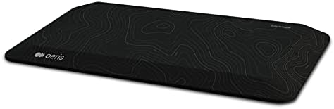 aeris Muvmat - Thick Anti Fatigue Mat for Standing Desks – Premium Kitchen Mat- Ergonomic 2-Zone Standing Desk Mat - Durable Non- Slip Home Office Mat with Topography 2.0 Cover