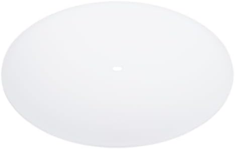 PATIKIL Lampshade Diffuser, 18.5" Diameter with 3/8" Center Hole Round Diffuser for Drum Lampshades Pendants Light Fits 19" Openings, Frosted White