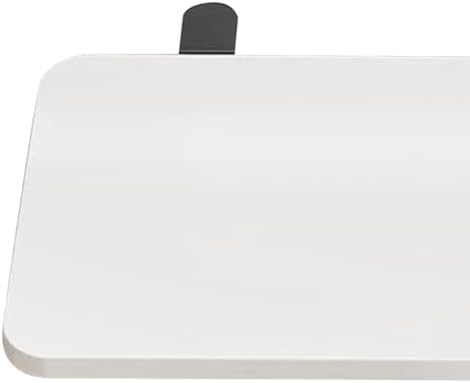 Generic Desk Extender Board Keyboard Tray Extension Attachment 50x20cm Foldable Space Saving Clamp on Home Office Wrist Support, White
