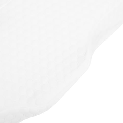 Cervical Neck Pillow, Memory Foam Ergonomic Cervical Neck Support Sleeping Pillow Slow Rebound with Washable Cover, Four Zones for Side Back Stomach Sleepers (White 52*30*10) (White 52*30*10)