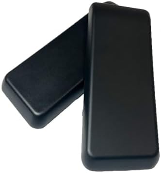 Replacement Very Black Arm Pads, Compatible with Task & Stool Height Chair Models, Durable Comfort Material, Set of 2 (Left and Right) (Black)